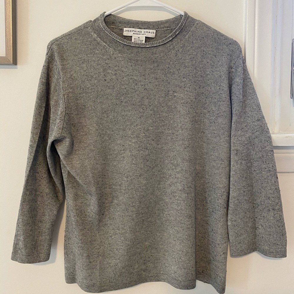 Josephine Chaus Silk and Cashmere Sweater